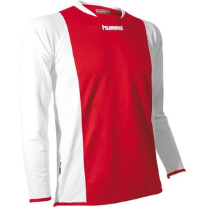Hummel Beam Voetbalshirt Lange Mouw Heren - Rood / Wit | Maat: L