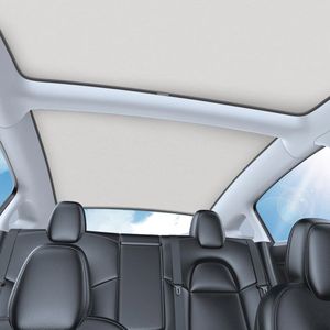Zonnescherm voor Glazen Dak Model 3 - UV Bescherming en Eenvoudige Installatie