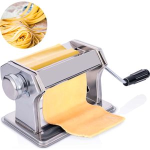 Pastamachine - Pastamaker, Pasta Machine & Pastamachines - Spaghetti, Ravioli & Lasagne - Tafelklem - RVS