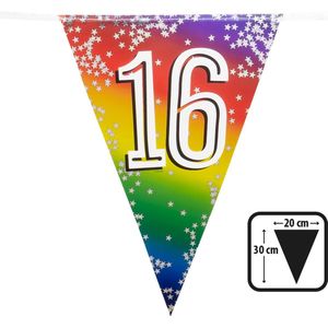 Boland - Folievlaggenlijn '16' Multi - Regenboog - Regenboog