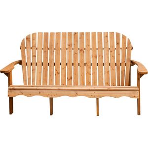AXI Isabelle Tuinbank van hout 170 cm – Bruin – 3-persoons bank – Hoge rugleuning – FSC hout – Adirondack Tuinbank – 173 x 90 x 91 cm