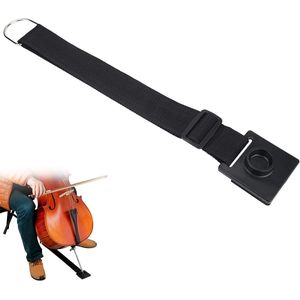 Antislip Apparaat voor Cello - Verstelbare Nylon Riem van Natuurlijk Esdoornhout - Bodembescherming - Geschikt voor Cello, Contrabas, en meer