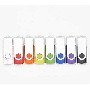 20 Pack 16GB USB Flash Drives in 5 willekeurige kleuren USB 2.0 Groothandel Lot Bulk Memory Sticks