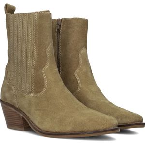 Haboob Lplexxhm Enkellaarsjes - Enkelboots met rits - Dames - Beige - Maat 39