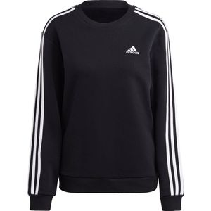 adidas Sportswear Essentials 3-Stripes Fleece Sweatshirt - Dames - Zwart- S