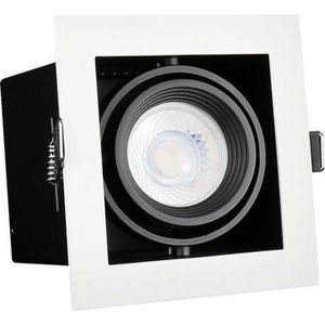 Spectrum - LED inbouwspot armatuur Modern - Vierkant met 1 GU10 aansluiting