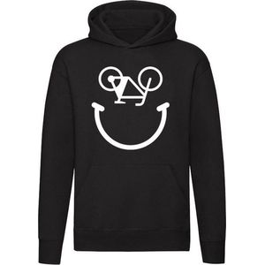 Fiets Smile Hoodie | sweater | wielrennen | bike | mountainbike | unisex | capuchon