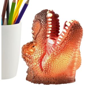 Dinosaurus nachtlampje - Draagbare tafellamp met 7 kleuren - Dinosaurusdecoratie voor kinderen - jongens meisjes slaapkamer - kamerdecoratie - nieuwigheidscadeaus .