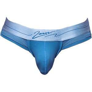 2EROS AKTIV Boreas Jockstrap Faded Denim - MAAT XL - Heren Ondergoed - Jockstrap voor Man - Mannen Jock