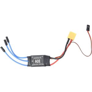 BORSTELLOZE ESC 30A MET XT60-STEEKER, LAAGSPANNINGSBESCHERMING 5V / 1.5A BEC-UITGANG - VOOR RC-DRONES EN HELIKOPTERS FPV