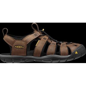 Keen Clearwater Heren Wandelsandalen Dark Earth/Black | Bruin | Leer | Maat 45 | K1013106