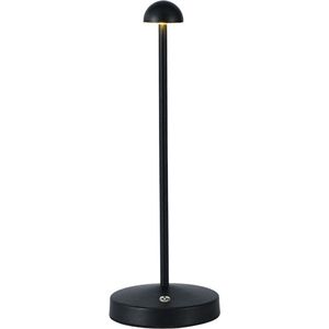 V-tac VT-1073 Oplaadbare tafellamp - IP20 - Zwarte behuizing - 1,6 watt - 130 lumen - 3IN1
