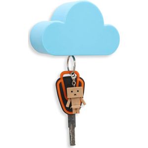 Magnetische Sleutelhouder voor Muur - Cloud Design, Eenvoudig te Installeren en Handig voor Sleutels en Sleutelhangers