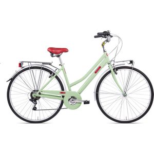 Stadsfiets 28 inch LETOULE “LaFolie” Lady, Verde Smeraldo Chiaro