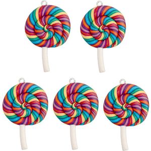 Hangers | Sieraden Maken | Set 5 Hangers Lolly | Bedels