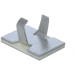 Kabelklem zelfklevende aluminium 10 stuks