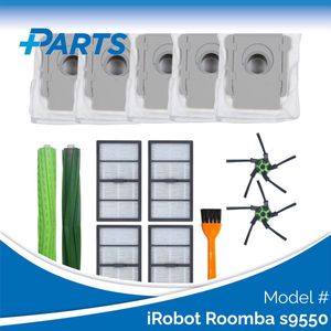 iRobot Roomba s9550 Onderhoudsset van Plus.Parts® geschikt voor iRobot - 14 delig!
