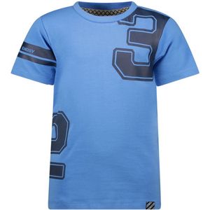 B. Nosy Y402-6412 Jongens T-shirt - Soft Blue - Maat 134-140