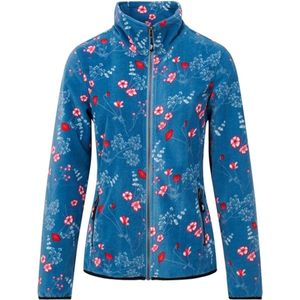 Nordberg Floor Fleece Vest - Dames - Blauw Melange - Maat M