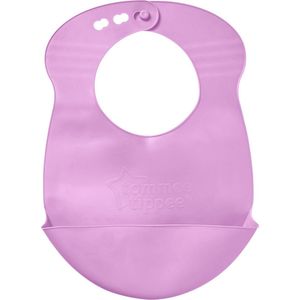 Tommee Tippee Explora Slab Roll'n go Bib diverse kleuren-fuchsia