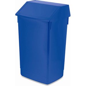 Afvalbak 'Sem' - Prullenbak Swing - Afvalemmer - 60 liter - Blauw