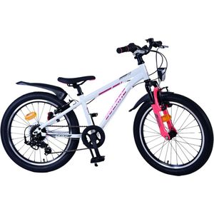 Volare XC Race Kinderfiets - 20 inch - 7 speed - Wit Roze