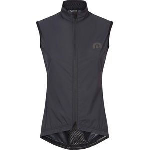 Megmeister Windstopper mouwloos Dames Grijs - Lightweight Vest Women Anthracite - S