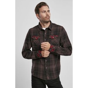 Brandit - Duncan Checked Overhemd - 2XL - Bruin