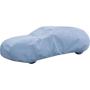 JGS® - Universele Autohoes, Zilverkleurige Beschermhoes voor Sedan- en Combi-auto's, Weerbestendig en UV-Resistent -