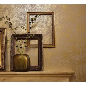 Vliesbehang goud goud klassiek weelderig Uni Modern Klassiek Opulent Woonkamer Slaapkamer Keuken Lounge La Veneziana 2 Premium kwaliteit Gemaakt in Duitsland 10,05 x 0,53m