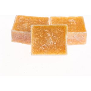 3x Amberblokjes SANDALWOOD - geurblokjes uit Marokko - 3 stuks