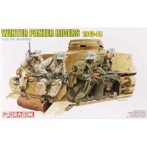 1:35 Dragon 6513 Winter Panzer Riders 1943-44 Plastic Modelbouwpakket