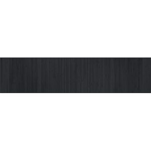 vidaXL-Vloerkleed-rechthoekig-70x300-cm-bamboe-zwart