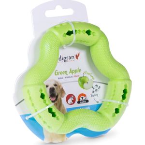 Dierenbenodigdheden Vadigran Speelgoed Hond Tpr Ring Green Apple 12Cm
