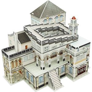 Premium Bouwpakket - Voor Volwassenen en Kinderen - Bouwpakket - 3D puzzel - Modelbouwpakket - DIY - Luxury Pavilion