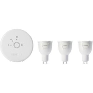 Philips Hue GU10 - Starter Pack - Incl. Bridge 1.0