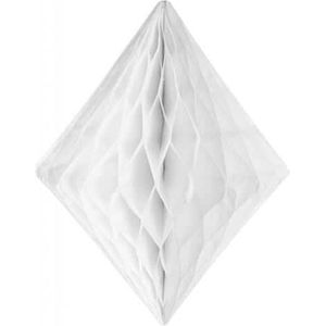 Folat - Honeycomb wit diamant 30 cm