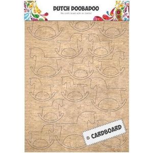 Dutch Doobadoo Dutch Cardboard Art hobbelpaard A5