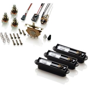 EMG SA Set zwart Singlecoil Set - Single-coil pickup voor gitaren