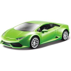 Modelauto Lamborghini Huracan groen 1:32 - speelgoed auto schaalmodel