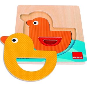 Goula Eend Puzzel - Houten Kinderpuzzel