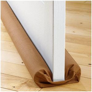 Tochtrol - tochstrip voor onder deur - bruin - geschikt voor alle vloeren - 85 cm - inkortbaar - kerst cadeau tip