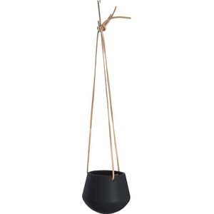 Pt Hangende bloempot Skittle small - Black