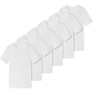 Schiesser Jongens t-shirt / onderhemd 6 pack Teens Boys - 95/5 Organic Cotton