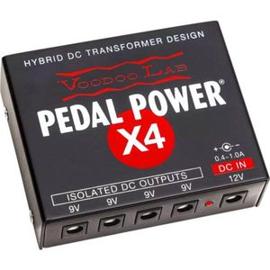 Voodoo-Lab Pedal Power X4 - Voedingseenheid voor effect-units