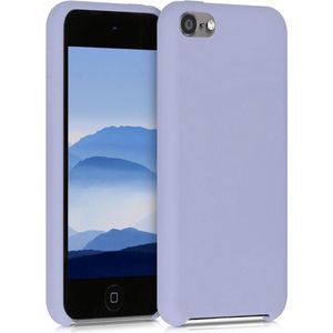 kwmobile hoes geschikt voor Apple iPod Touch 6G / 7G (6de en 7de generatie) - Beschermhoes voor mediaspeler - Backcover in pastel-lavendel