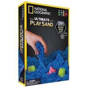 National Geographic - Ultimate Play Sand - Blauw - Experimenteerset