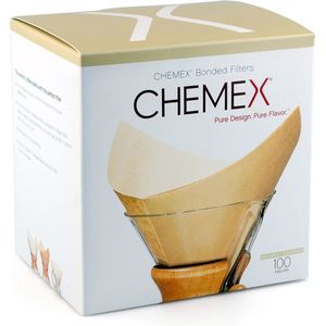 Chemex Filters Natural Squares (6-8 cups) - 100 stuks