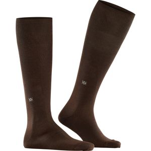 Burlington Dublin heren kniekousen - bruin (chocolate)