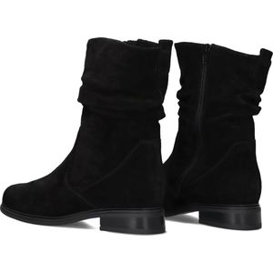 Gabor 793 Enkellaarsjes - Enkelboots met rits - Dames - Zwart - Maat 36